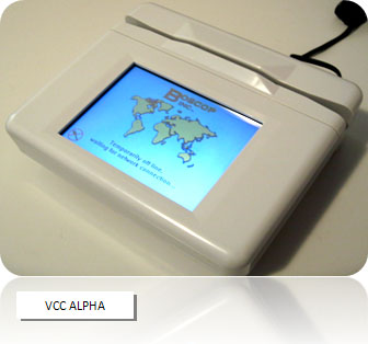 VCC Alpha touchscreen terminal
