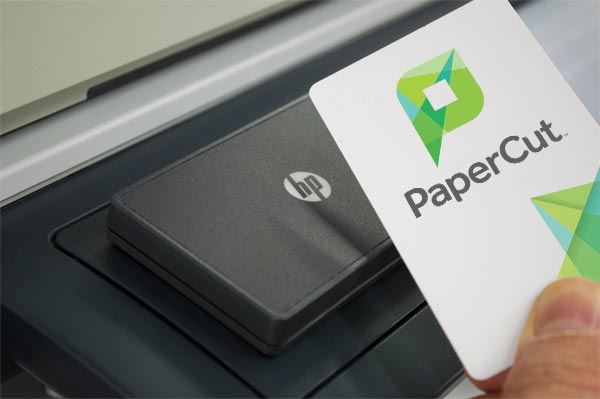 Authenticate with PaperCut and the Hewlett Packard Common card reader (CZ280A)