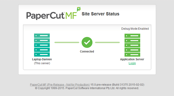 PaperCut Site Server manages printing during network disruptions