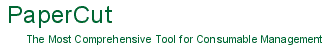 PaperCut - The Most Comprehensive Tool for Consumable Management