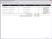 Report: Shared Account Printing - User Logs