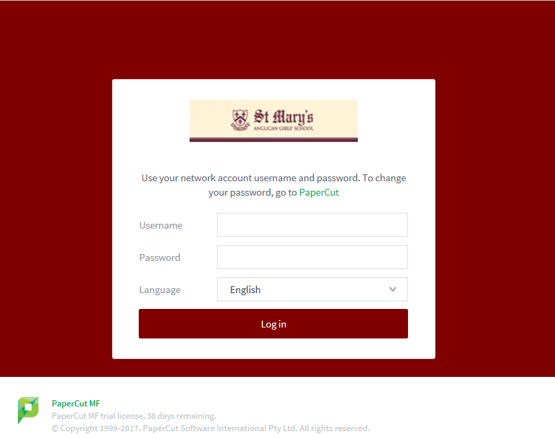 Customize the Login page