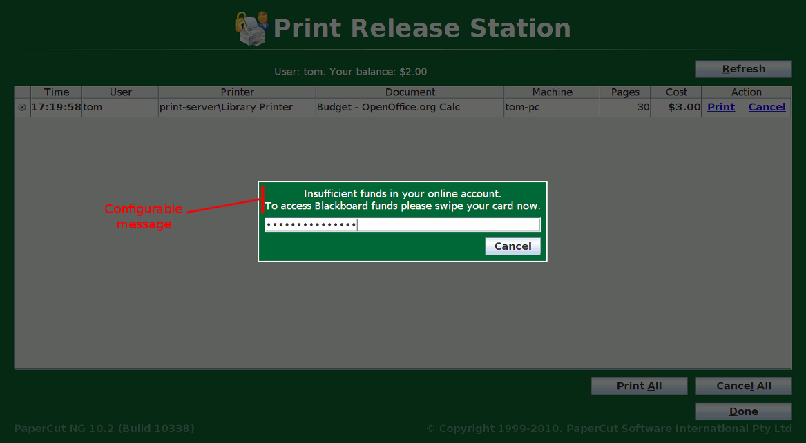 Papercut And Blackboard Papercut