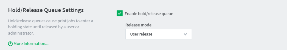 Configure a Release Station